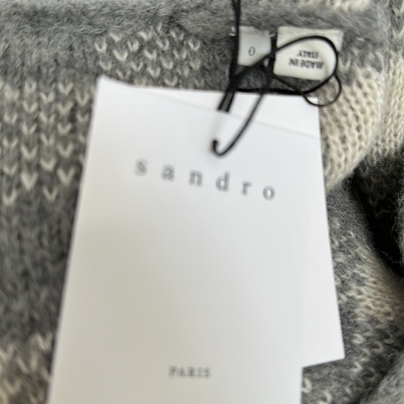 Ontario plaid-check crystal-button cardigan! - Picture 8 of 8